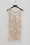 SWAYING/KNIT handmade crochet cardigan SW24SS1T33 apricot